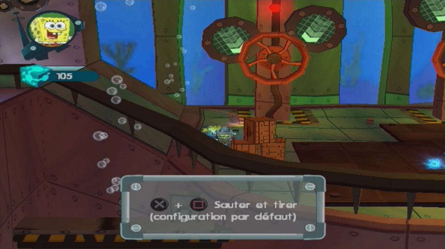 Pantallazo de Bob Esponja: El Ataque De Los Juguetes Robóticos para PlayStation 2