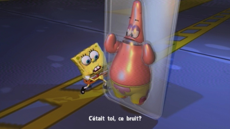Pantallazo de Bob Esponja: El Ataque De Los Juguetes Robóticos para Wii
