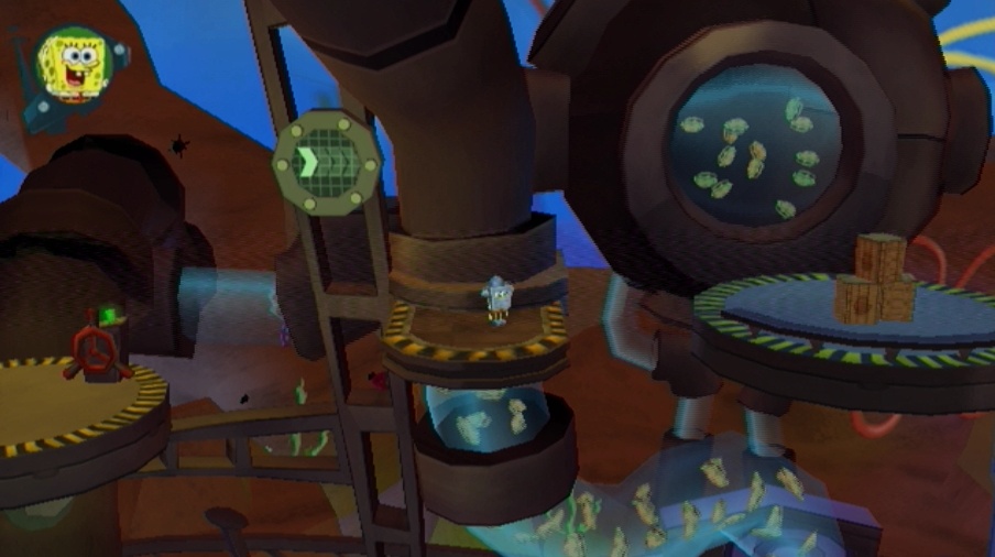Pantallazo de Bob Esponja: El Ataque De Los Juguetes Robóticos para Wii