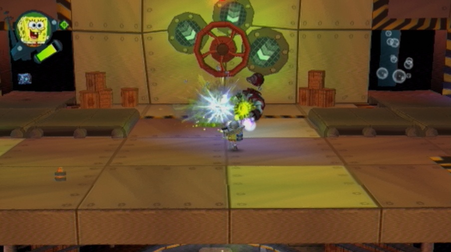 Pantallazo de Bob Esponja: El Ataque De Los Juguetes Robóticos para Wii