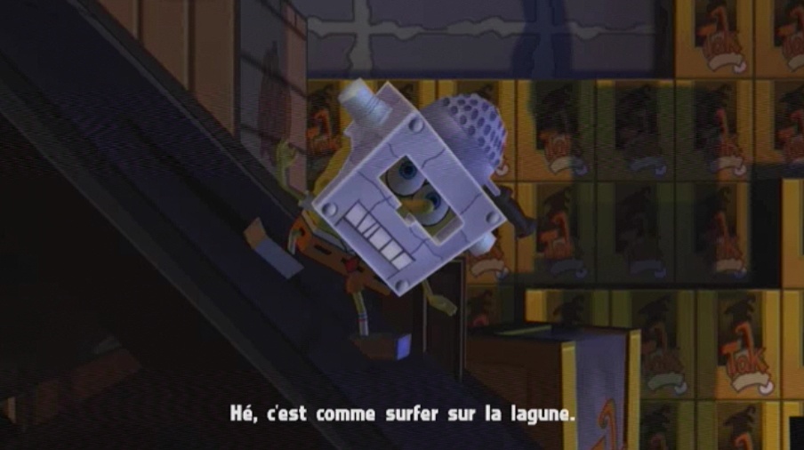 Pantallazo de Bob Esponja: El Ataque De Los Juguetes Robóticos para Wii