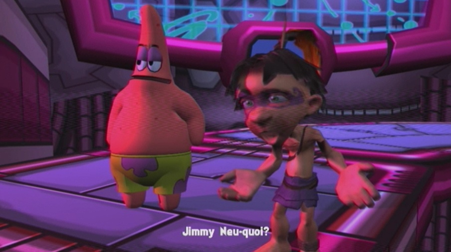 Pantallazo de Bob Esponja: El Ataque De Los Juguetes Robóticos para Wii