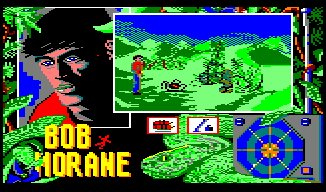 Pantallazo de Bob Morane: Jungle 1 para Amstrad CPC