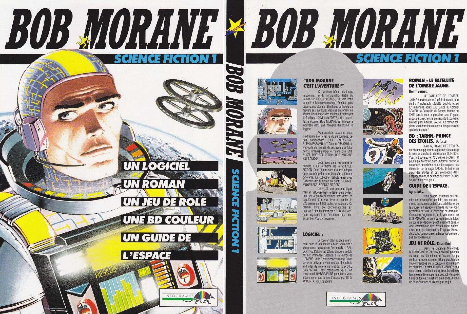 Caratula de Bob Morane: Science Fiction 1 para Atari ST