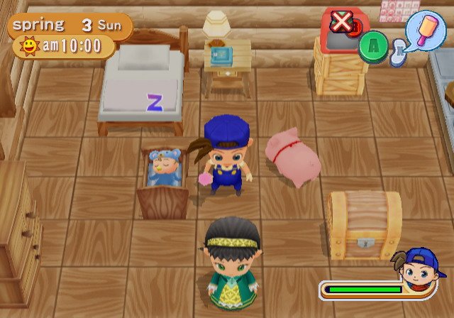 Pantallazo de Bokujou Monogatari: Shiawase no Uta (Japonés) para GameCube