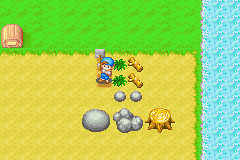 Pantallazo de Bokujou Monogatari - Mineral Town no Nakama Tachi (Japonés) para Game Boy Advance