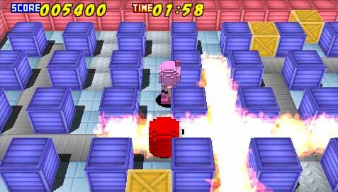 Pantallazo de Bomberman Bakufuu Sentai Bombermen (Japonés) para PSP