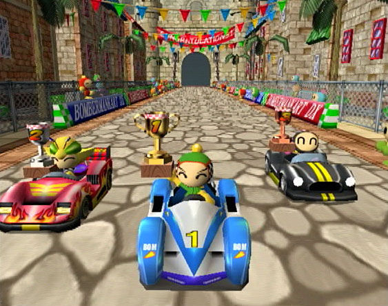 Pantallazo de Bomberman Kart DX (Japonés) para PlayStation 2