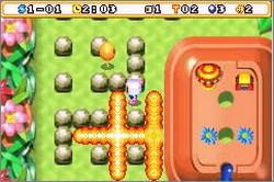 Pantallazo de Bomberman MAX 2: Blue Advance para Game Boy Advance