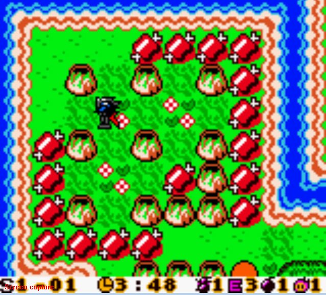 Pantallazo de Bomberman MAX Red Challenger para Game Boy Color