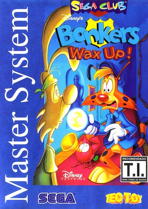 Caratula de Bonkers Wax Up para Sega Master System
