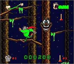 Pantallazo de Boogerman: A Pick and Flick Adventure para Super Nintendo