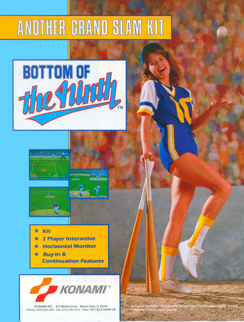 Caratula de Bottom of the Ninth para M.A.M.E.