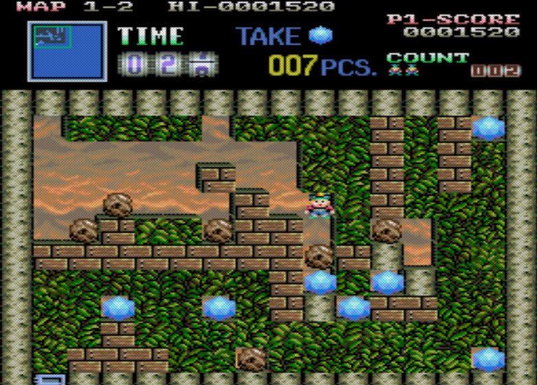 Pantallazo de Boulder Dash Part 2 para M.A.M.E.