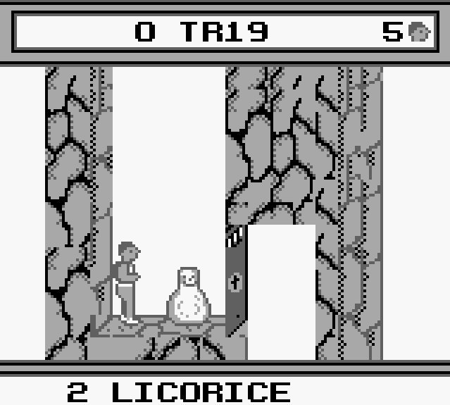 Pantallazo de Boy and His Blob, A - Rescue of Princess Blobette para Game Boy