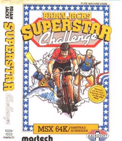 Caratula de Brain Jacks Superstar Challenge para MSX