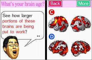 Pantallazo de Brain Training del Dr. Kawashima: ¿Cuántos años tiene tu cerebro? para Nintendo DS