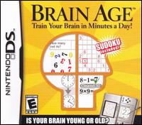 Caratula de Brain Training del Dr. Kawashima: ¿Cuántos años tiene tu cerebro? para Nintendo DS