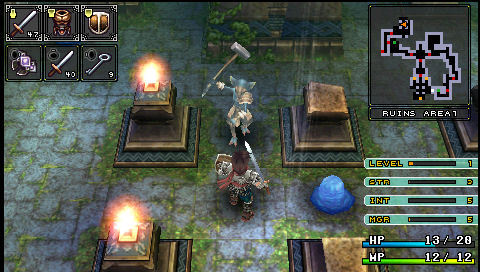 Pantallazo de Brandish: The Dark Revenant para PSP
