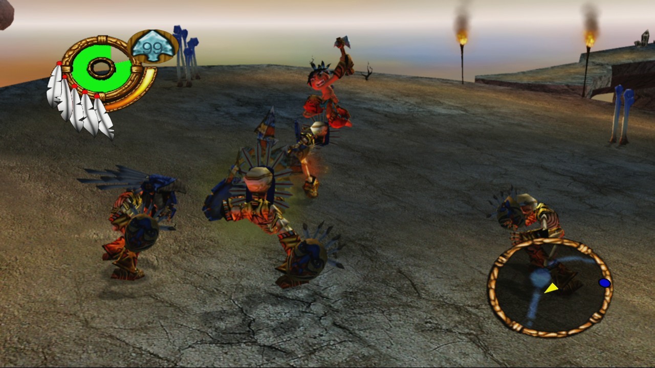Pantallazo de Brave: A Warriors Tale para Wii