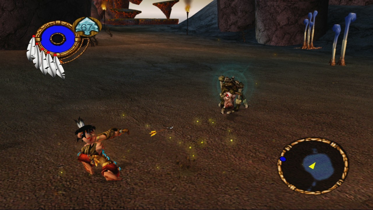 Pantallazo de Brave: A Warriors Tale para Wii