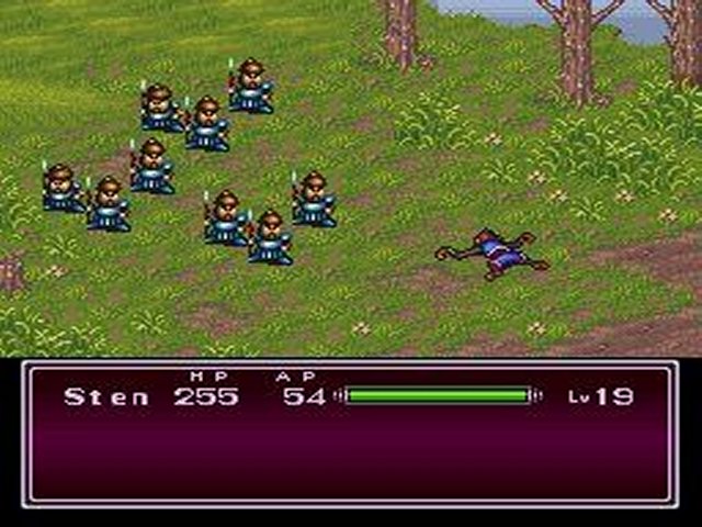 Pantallazo de Breath of Fire II (Europa) para Super Nintendo