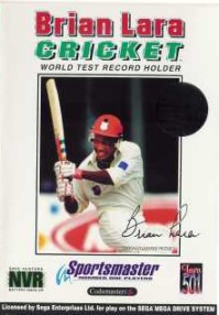 Caratula de Brian Lara Cricket (Europa) para Sega Megadrive