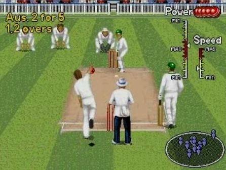 Pantallazo de Brian Lara Cricket 96 para Sega Megadrive