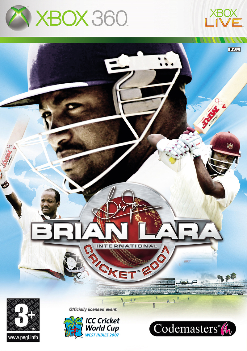 Caratula de Brian Lara International Cricket 2007 para Xbox 360