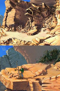 Pantallazo de Broken Sword The Shadow of The Templars Directors Cut para Nintendo DS