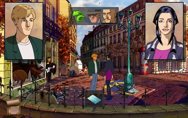 Pantallazo de Broken Sword The Shadow of The Templars Directors Cut para Wii