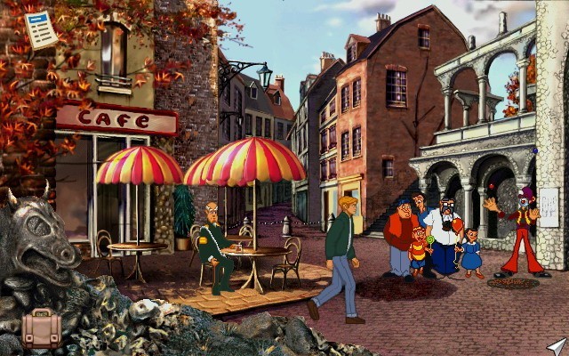 Pantallazo de Broken Sword The Shadow of The Templars Directors Cut para Wii