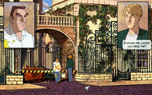 Pantallazo de Broken Sword The Shadow of The Templars Directors Cut para Wii