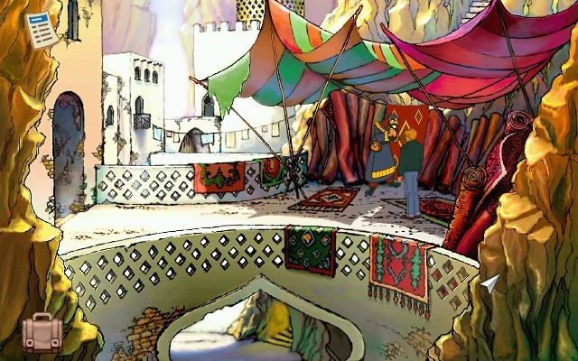 Pantallazo de Broken Sword The Shadow of The Templars Directors Cut para Wii