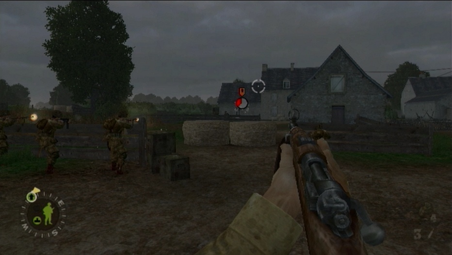 Pantallazo de Brothers In Arms: Double Time para Wii