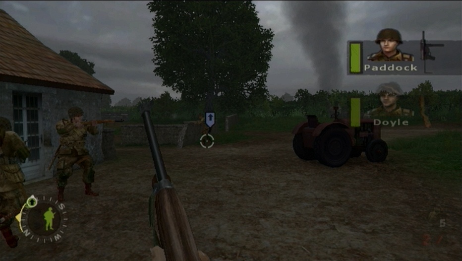 Pantallazo de Brothers In Arms: Double Time para Wii