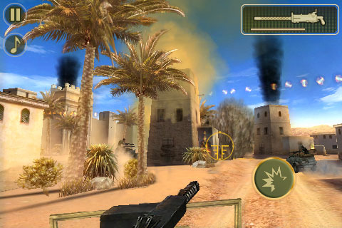 Pantallazo de Brothers In Arms 2: Global Front para Iphone