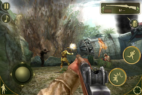 Pantallazo de Brothers In Arms 2: Global Front para Iphone