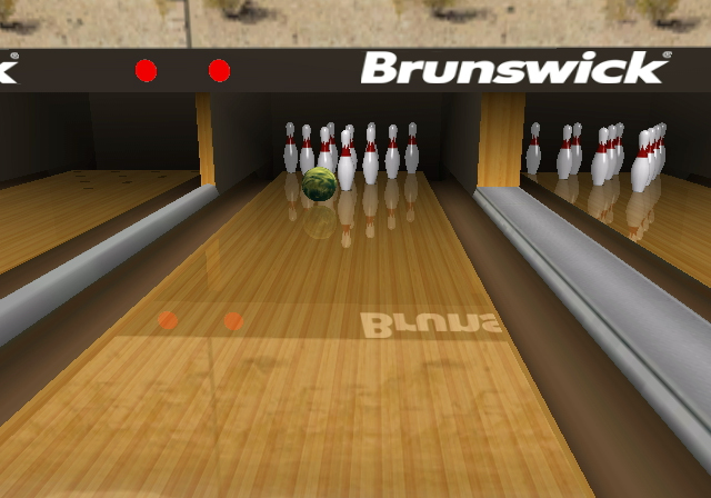 Pantallazo de Brunswick Pro Bowling para PSP