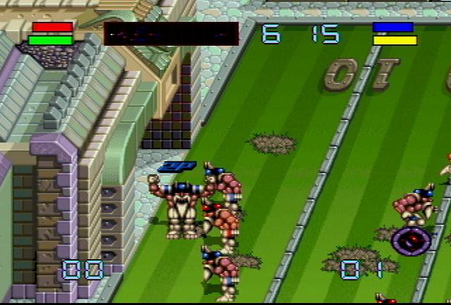 Pantallazo de Brutal Sports Football para Atari Jaguar
