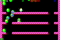Pantallazo de Bubble Bobble - Old & New (Japonés) para Game Boy Advance