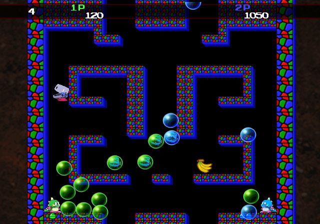 Pantallazo de Bubble Bobble Plus (Wii Ware) para Wii