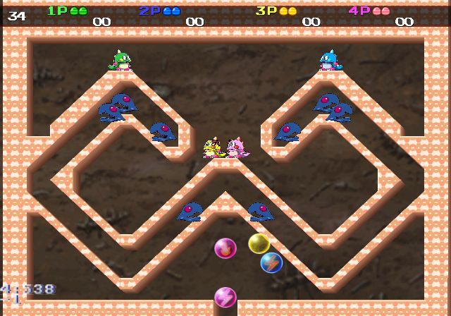 Pantallazo de Bubble Bobble Plus (Wii Ware) para Wii
