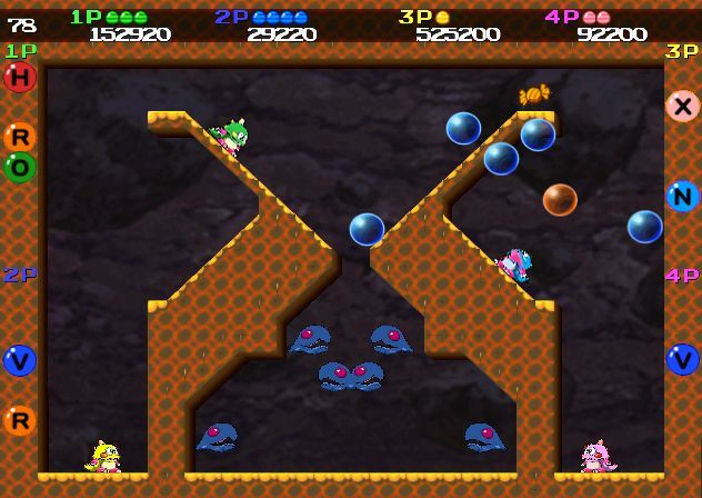 Pantallazo de Bubble Bobble Plus (Wii Ware) para Wii