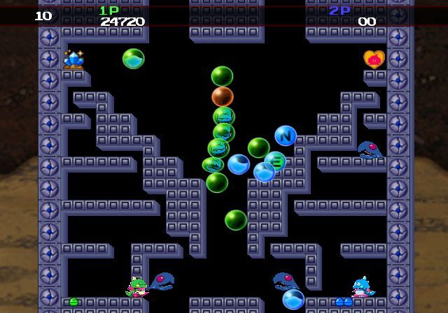 Pantallazo de Bubble Bobble Plus (Wii Ware) para Wii