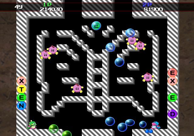Pantallazo de Bubble Bobble Plus (Wii Ware) para Wii