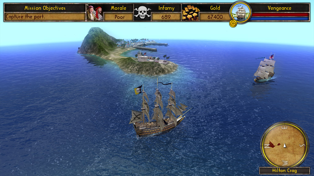 Pantallazo de Buccaneer: The Pursuit of Infamy para PC