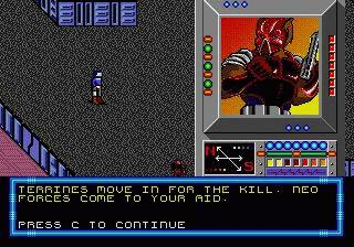 Pantallazo de Buck Rogers: Countdown to Doomsday para Sega Megadrive