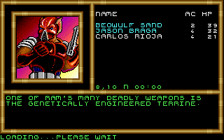 Pantallazo de Buck Rogers: Countdown to Doomsday para PC