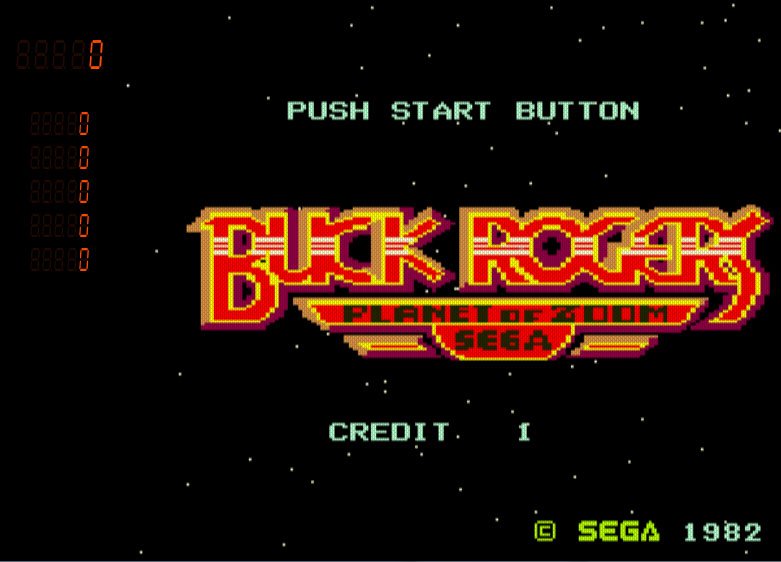 Pantallazo de Buck Rogers: Planet of Zoom para M.A.M.E.